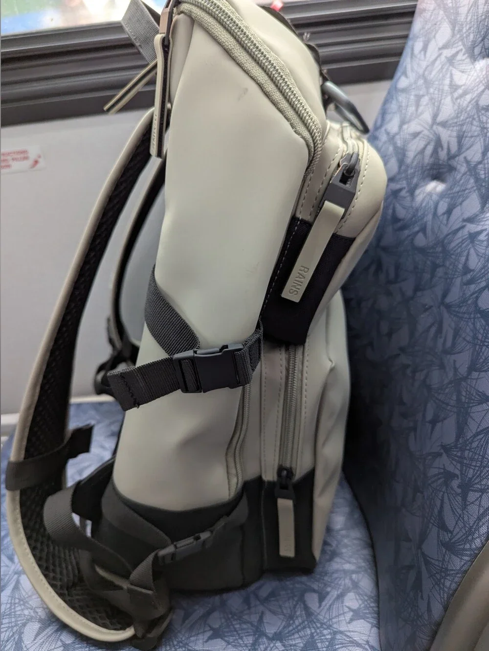 RAINS Trail Cargo Backpack Waterproof Travel Commuter Bag w/ Tags